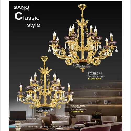 ĐÈN CHÙM TRANG TRÍ 16