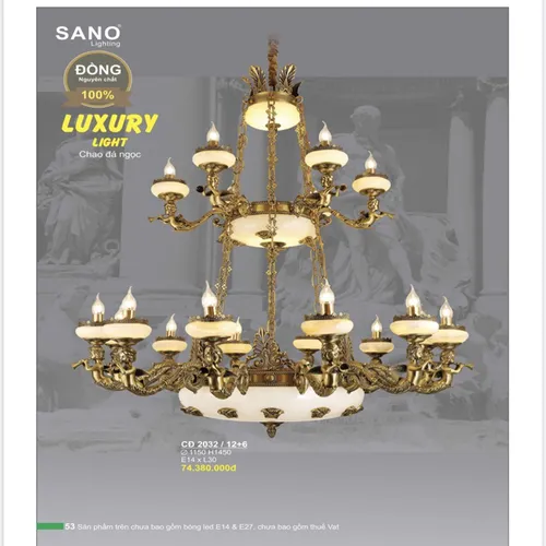 ĐÈN CHÙM TRANG TRÍ 19