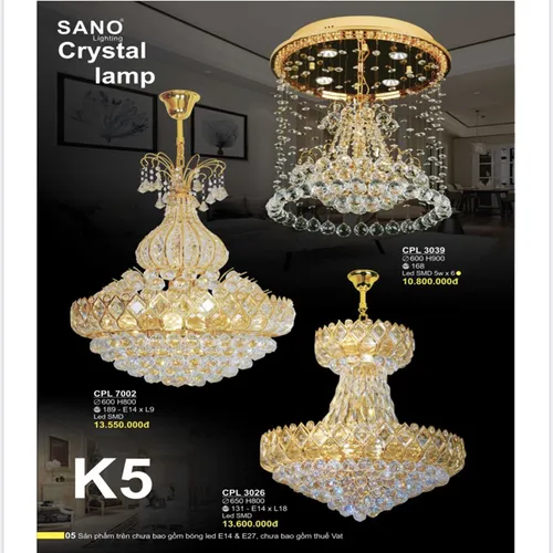 ĐÈN CHÙM TRANG TRÍ 23