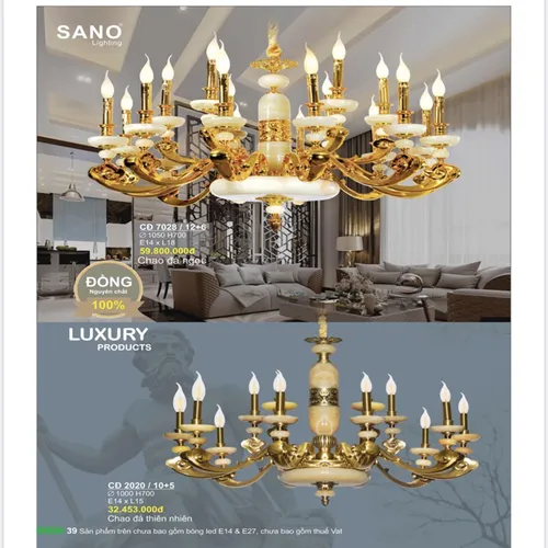 ĐÈN CHÙM TRANG TRÍ 27