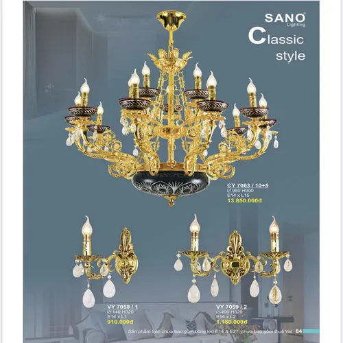 ĐÈN CHÙM TRANG TRÍ 30