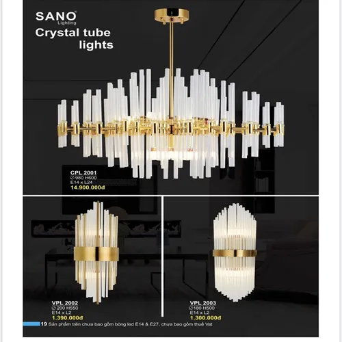 ĐÈN CHÙM TRANG TRÍ 04