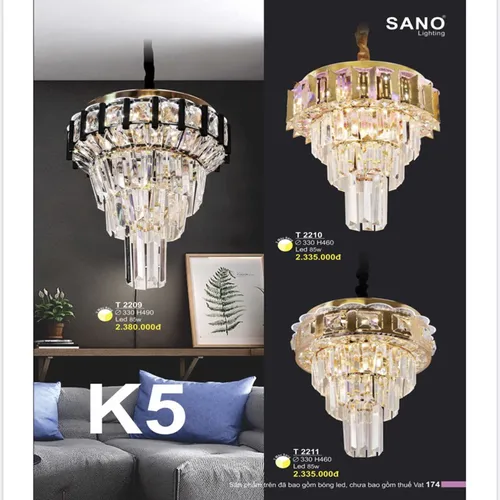 ĐÈN CHÙM TRANG TRÍ 54