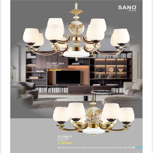 ĐÈN CHÙM TRANG TRÍ 86