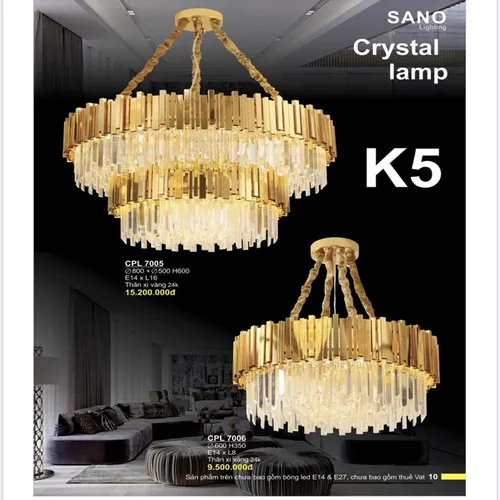 ĐÈN CHÙM TRANG TRÍ 98