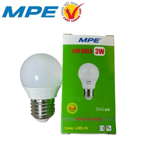 Đèn Led búp MPE 9W