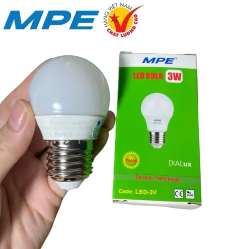 Đèn Led búp MPE 9W