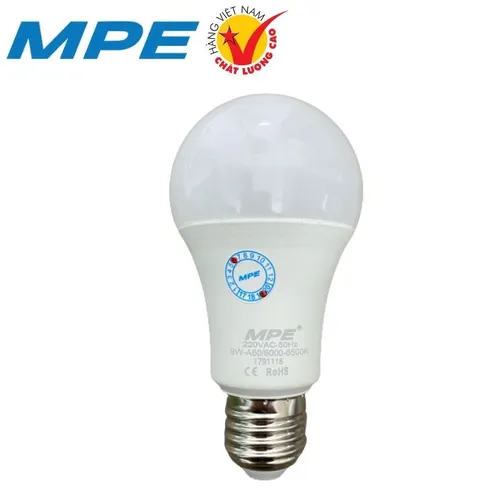 Đèn Led búp MPE 9W