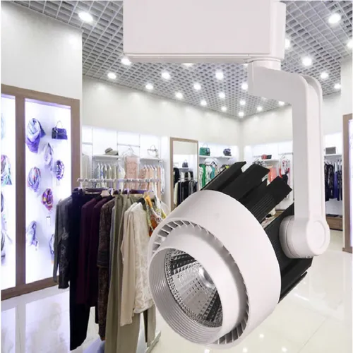ĐÈN RỌI RAY COB 20W VỎ TRẮNG ĐEN CAO CẤP