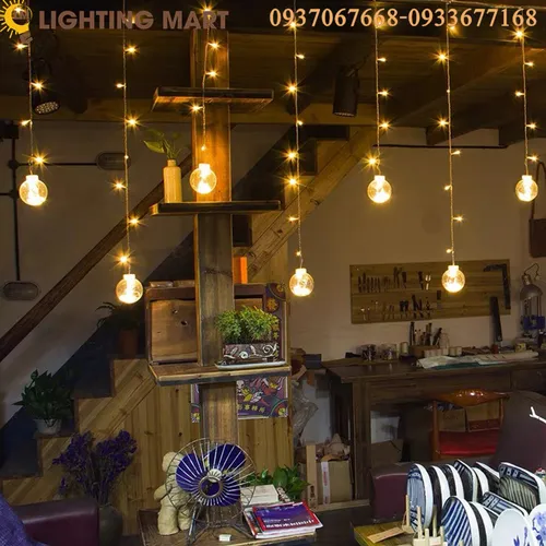 ĐÈN LED CHỚP TRANG TRÍ  MÀN BÓNG TRÒN 12 BÓNG SIÊU ĐẸP