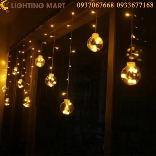 ĐÈN LED CHỚP TRANG TRÍ  MÀN BÓNG TRÒN 12 BÓNG SIÊU ĐẸP