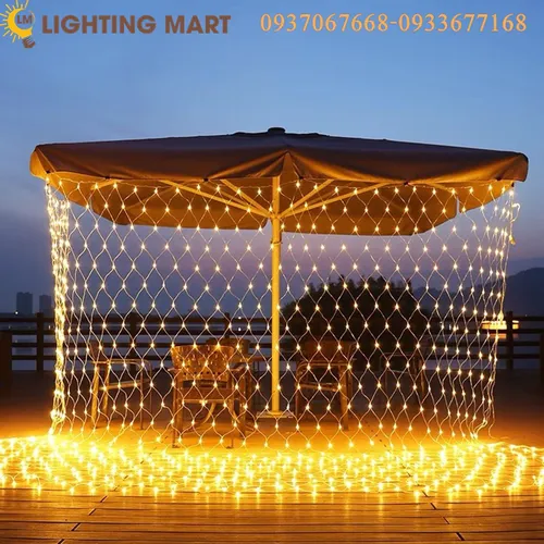 ĐÈN LED LƯỚI TRANG TRÍ 1.5MX1.5M CÓ ĐẦU NỐI