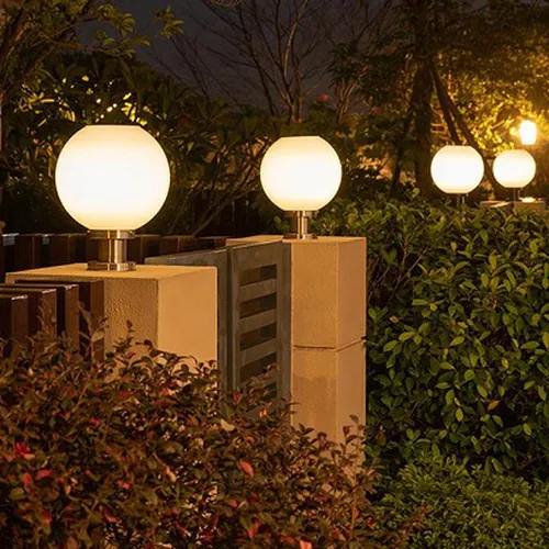 ĐÈN TRỤ CỔNG NĂNG LƯỢNG MẶT TRỜI MAX ECO