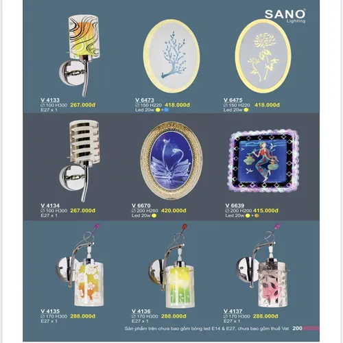 ĐÈN TƯỜNG TRANG TRÍ 11