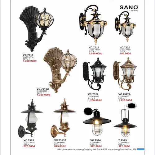 ĐÈN VÁCH TƯỜNG NGOÀI TRỜI 03