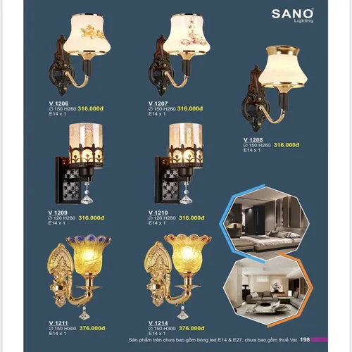 ĐÈN TƯỜNG TRANG TRÍ 13