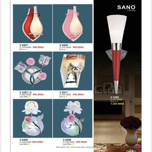 ĐÈN TƯỜNG TRANG TRÍ 17