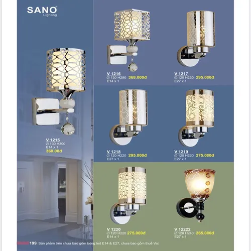 ĐÈN TƯỜNG TRANG TRÍ 23