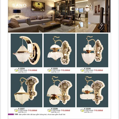 ĐÈN TƯỜNG TRANG TRÍ 26