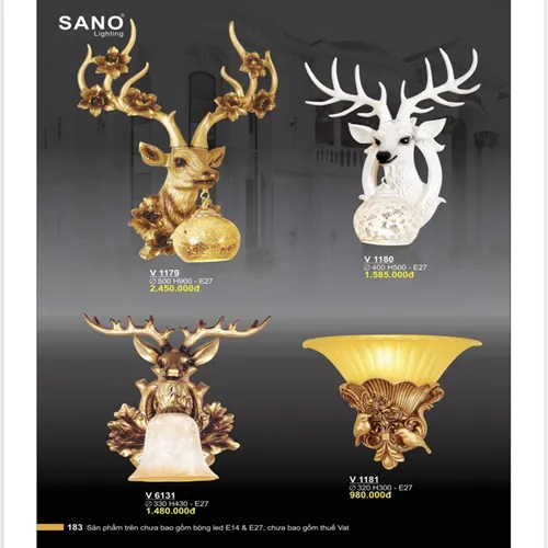 ĐÈN TƯỜNG TRANG TRÍ 30
