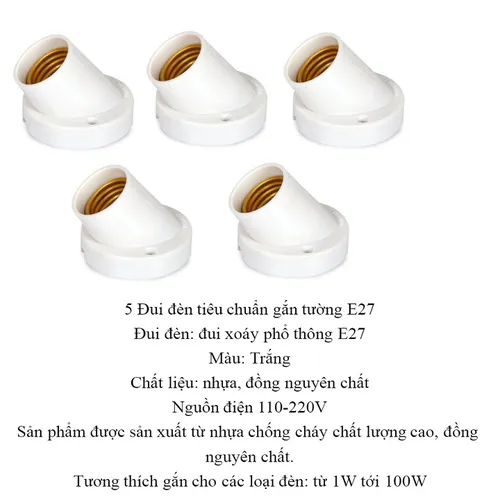 ĐUI ĐÈN E27 - ĐUI XÉO E27