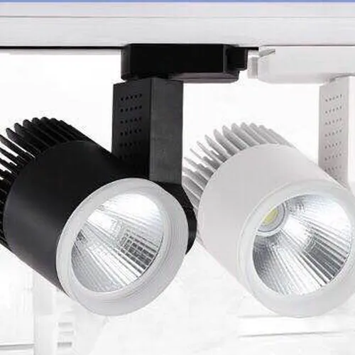 ĐÈN RỌI RAY COB 20W VỎ ĐEN CAO CẤP  