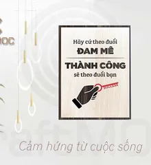 Hãy Cứ Theo Đuổi Đam Mê Thành Công Sẽ Đến Với Bạn