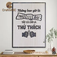 Tranh Gỗ Động Lực