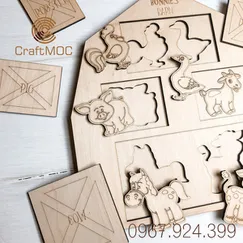 Đồ Chơi Xếp Hình Động Vật