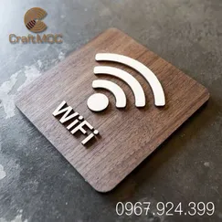 Bảng Gỗ Trang Trí Cắt Laser 02