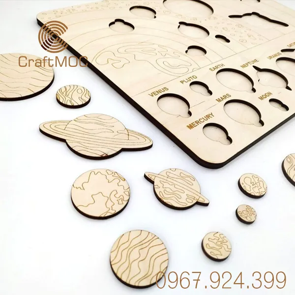 Đồ Chơi Xếp Hình Các Hành Tinh