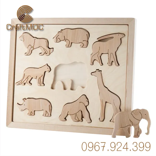 Đồ Chơi Xếp Hình Cắt Laser