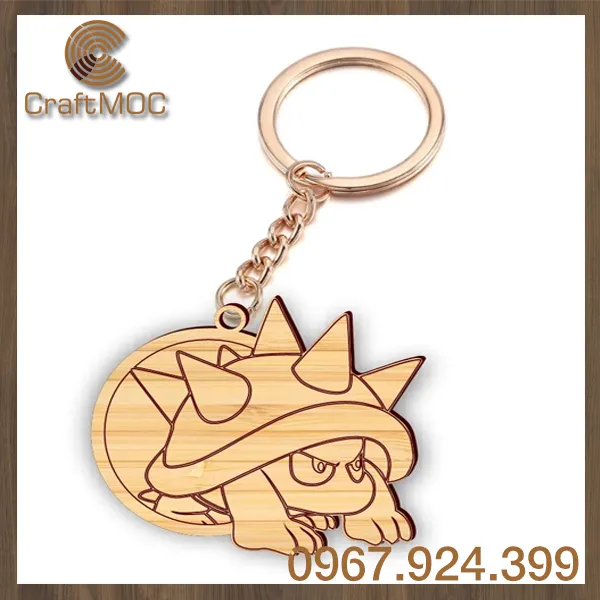 Móc Khóa Khắc Laser - Món Quà Ý Nghĩa và Cá Nhân Hóa