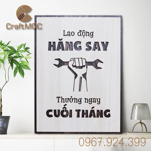 Tranh Gỗ Văn Phòng