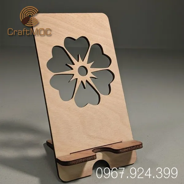 Giá Đỡ Điện Thoại Gỗ