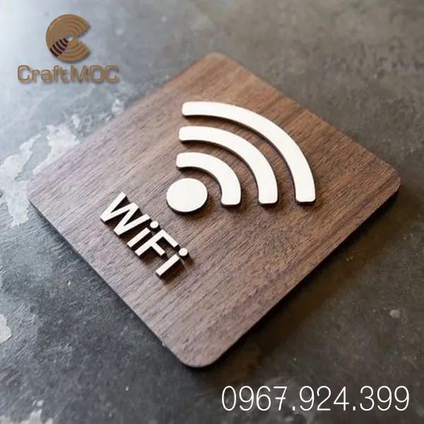 Bảng Gỗ Trang Trí Cắt Laser 02