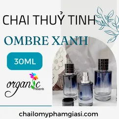 CHAI THỦY TINH PHUN SƯƠNG 30ML (OMBRE XANH)