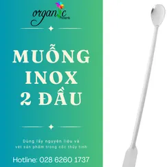 MUỖNG INOX 2 ĐẦU