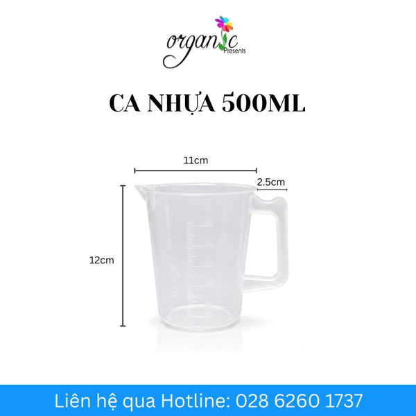 CA NHỰA CHIA VẠCH 500ML