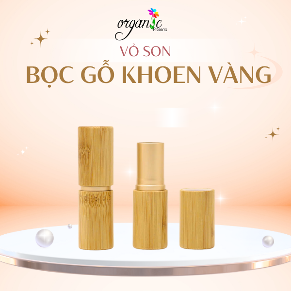 VỎ SON BỌC GỖ KHOEN VÀNG (DÙNG KHUÔN 12.1)