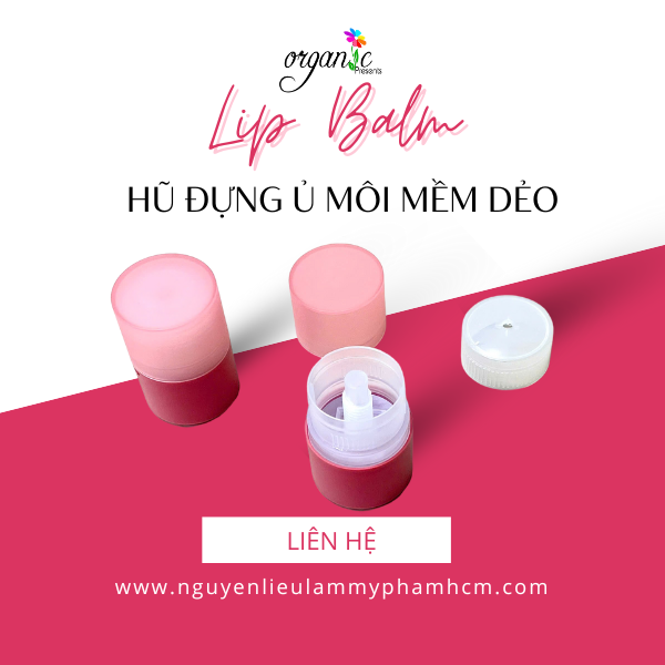 HŨ ĐỰNG Ủ MÔI MỀM DẺO (LIP BALM JAR)