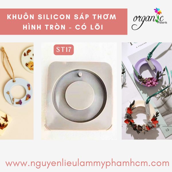 KHUÔN SÁP THƠM (HÌNH TRÒN CÓ LÕI - ST 17)