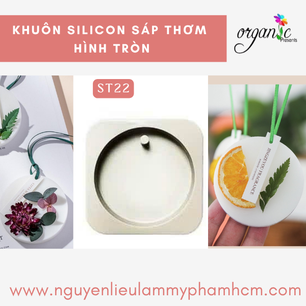 KHUÔN SÁP THƠM (HÌNH TRÒN - ST22)