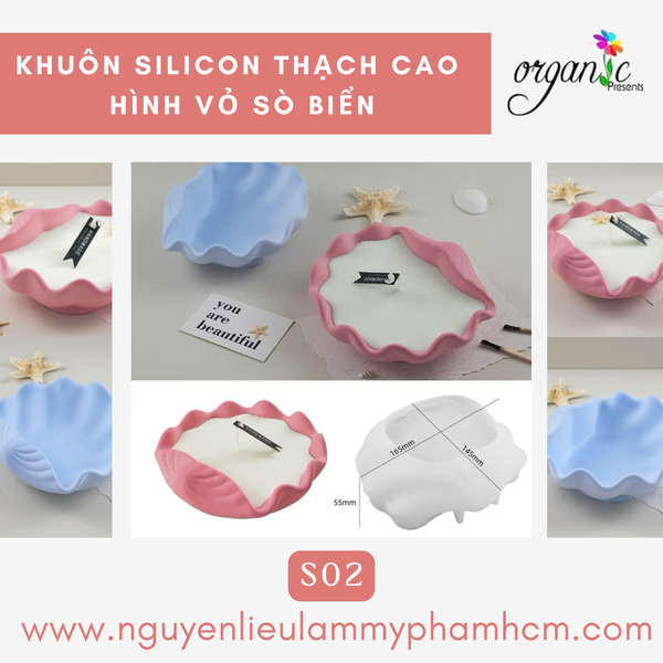 KHUÔN SILICON HÌNH VỎ SÒ 2 (SO2)