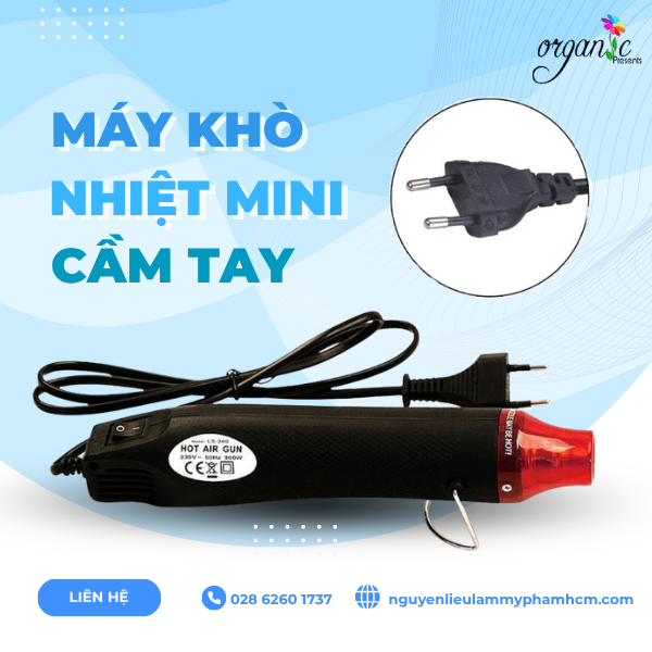 MÁY KHÒ NHIỆT MINI CẦM TAY