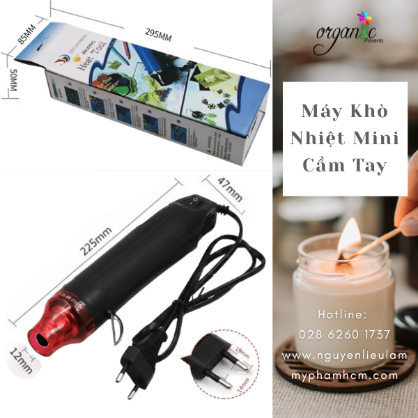 MÁY KHÒ NHIỆT MINI CẦM TAY