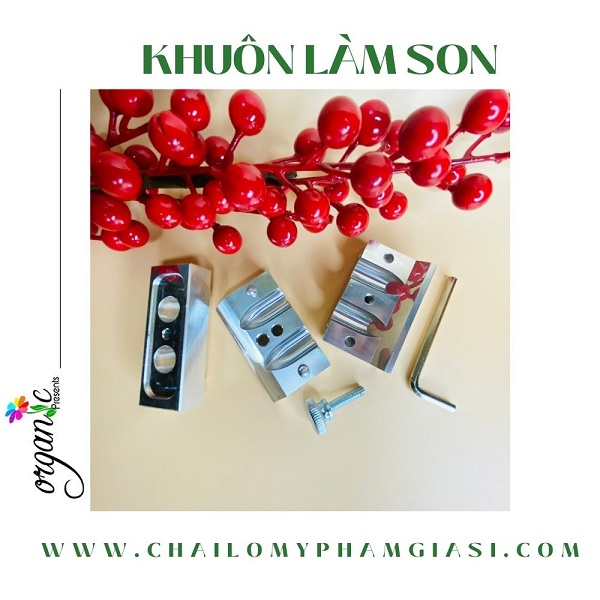 KHUÔN SON INOX 2 LỖ 12.1MM