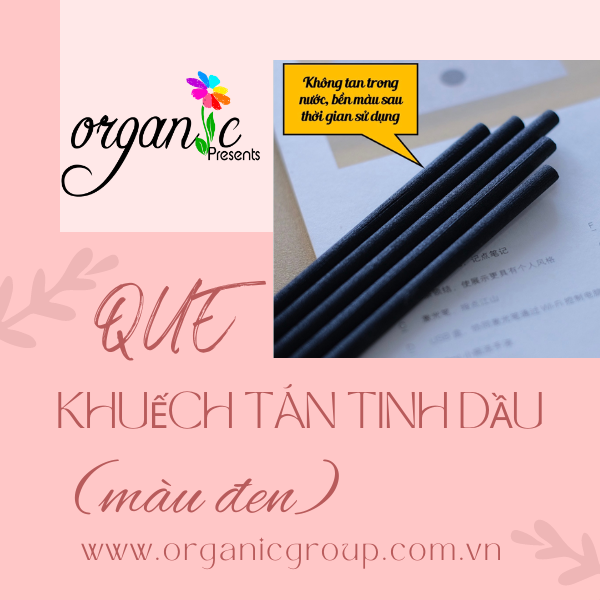 QUE KHUẾCH TÁN TINH DẦU (MÀU ĐEN)
