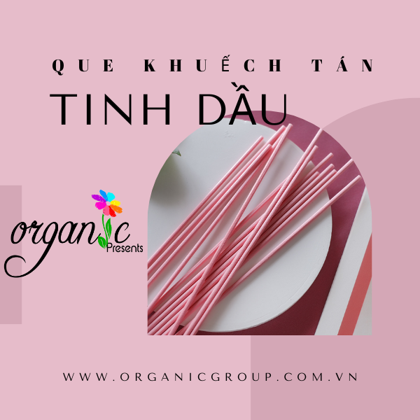 QUE KHUẾCH TÁN TINH DẦU (MÀU HỒNG) 