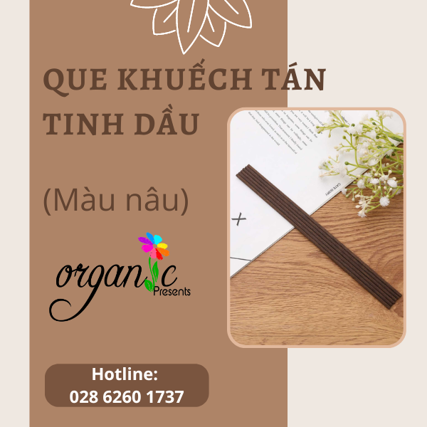 QUE KHUẾCH TÁN TINH DẦU (MÀU NÂU) 